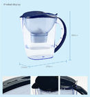 Household Alkaline Water Purification Pitcher BPA Free Environmentally Friendly