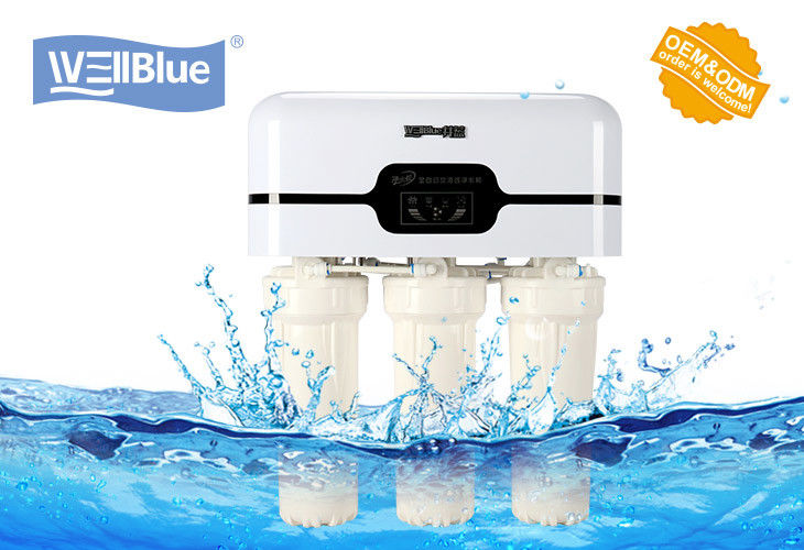 50 GPD Reverse Osmosis Drinking Water Filter Machine / RO Purifier For Home